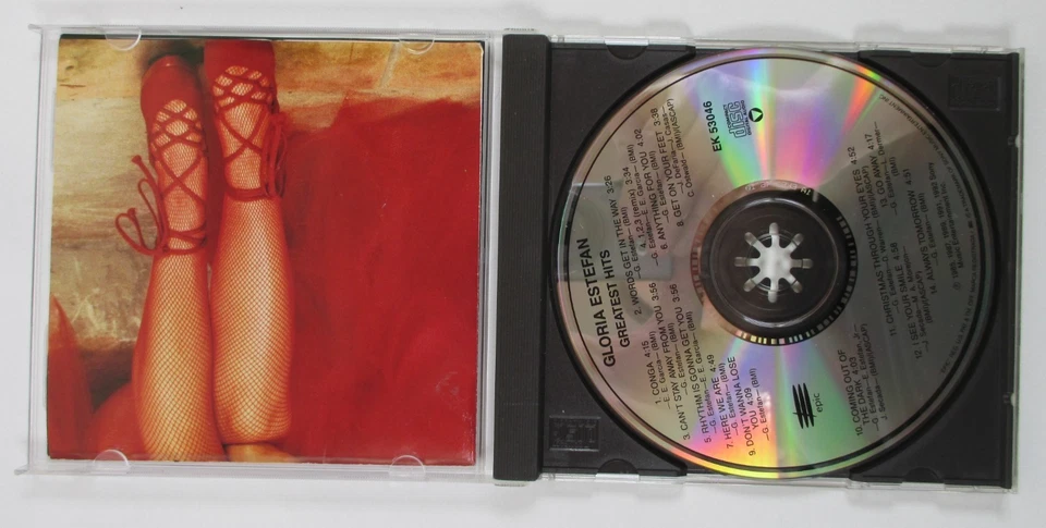 SIGNED by GLORIA ESTEFAN! "Greatest Hits" CD EK 53046 Epic / Sony 1992 USA - Image 2 of 3