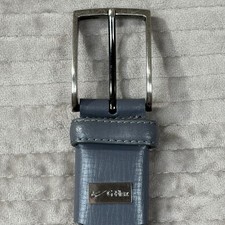 Nike G-Flex Mens Grey Genuine Leather Golf Belt Size 38 U20617