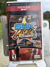 Snk Arcade Classic Vol 1 Sony PSP 2008 Disk And Box , Tested Working
