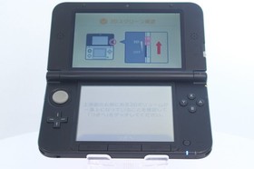 JP Game Nintendo 3DS LL XL Red Black  [Rank :S] Region-locked