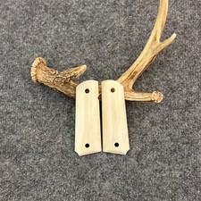 1911 Giraffe Bone Custom Handmade Pistol Grips Fits Standard Government Comman