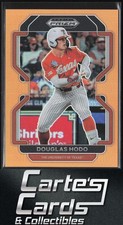 Douglas Hodo 2022 Panini Prizm Draft Picks #PDP167 Neon Orange Texas 12/50