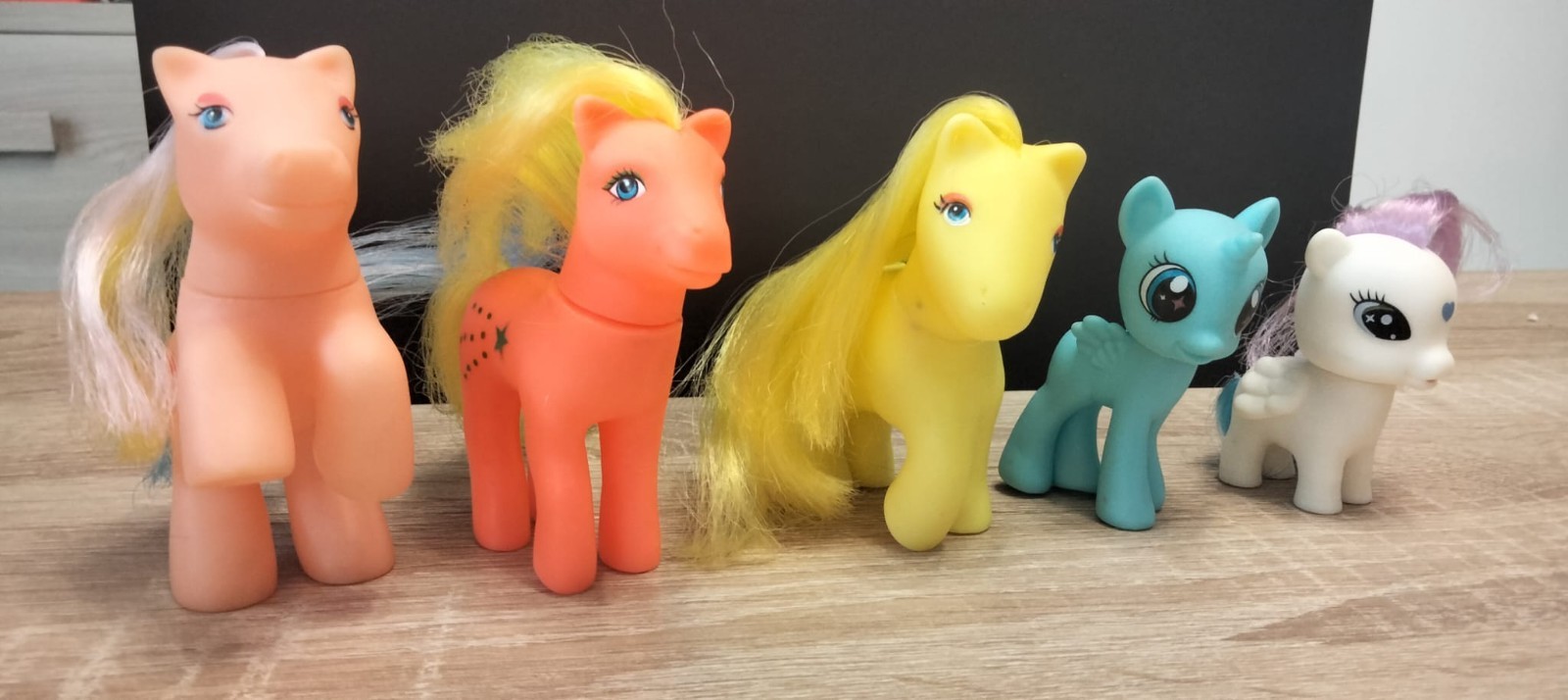 action figure my little pony finte, vintage, usati in buone codizioni