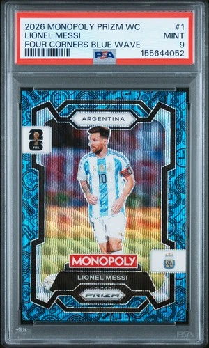 World Cup Lionel Messi 2026 Panini Prizm World Cup Lionel Messi Blue