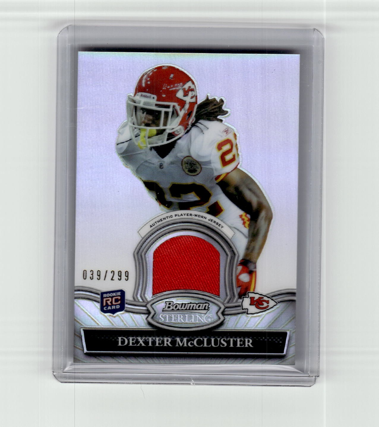Dexter McCluster Bowman Sterling Relics #BSRDM Base