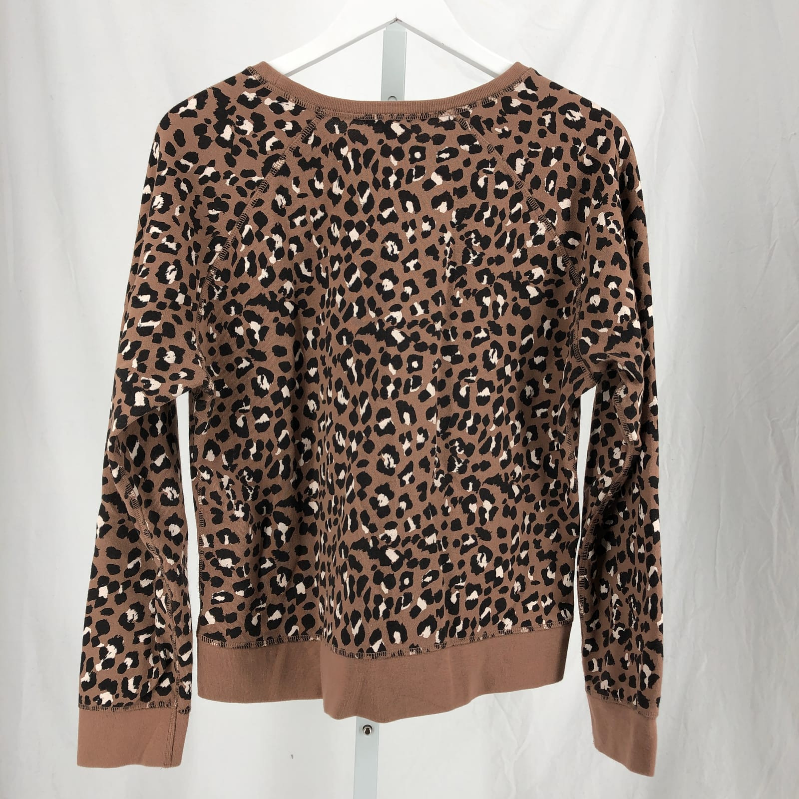 Rails Brown Black Animal Print Sweater | Size M - image 2