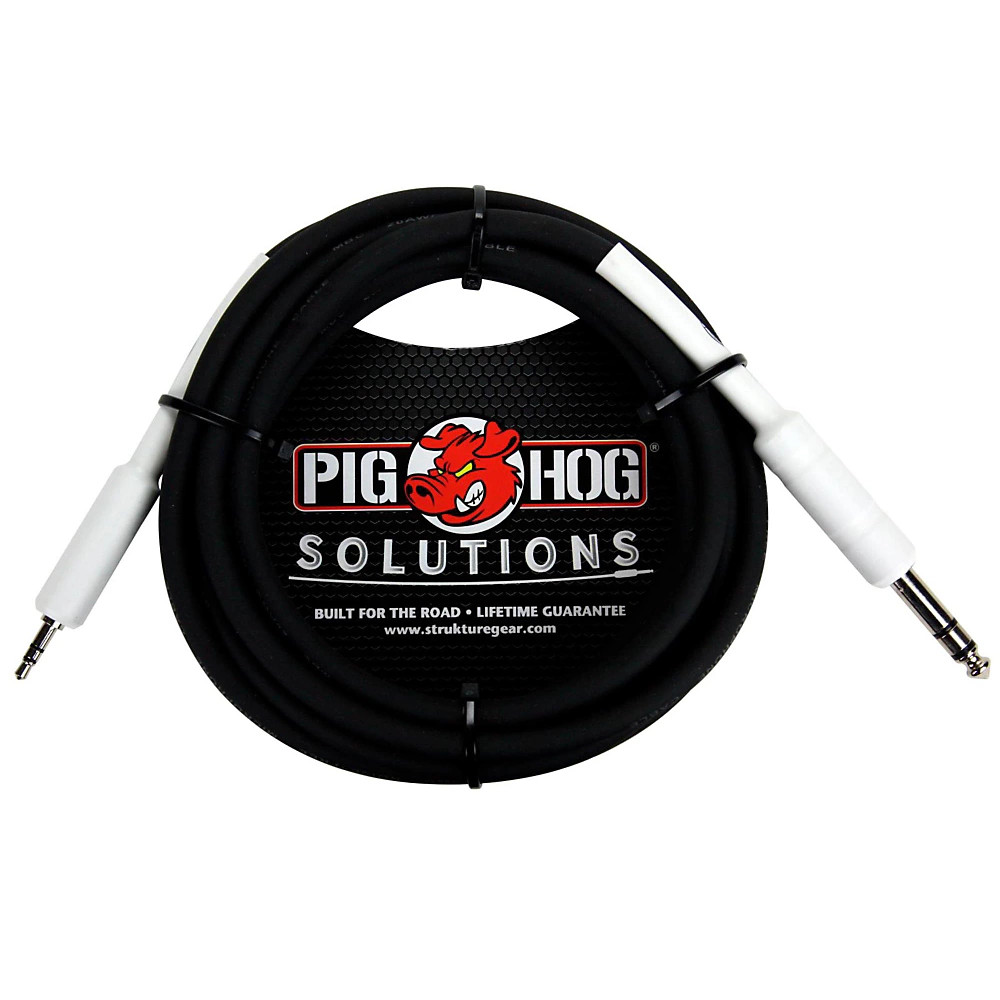 Pig Hog Solutions 14 TRS to 18 Mini Adapter Cable 10 ft 3 ft 4190₽