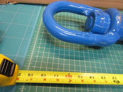 1 – Green Pin Swivel Self Locking Hook UEL 6-10, UXL5 20-10 GR10