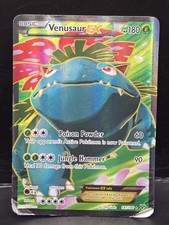 The Pokémon Company Venusaur EX XY Holo Ultra Rare Full Art 141/146 180 HP 2014
