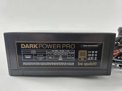 be quiet! Dark Power Pro P9 650W modulares Netzteil