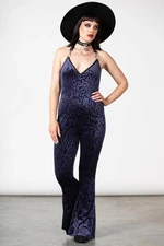 KILLSTAR Huntress Halter Catsuit In Purple