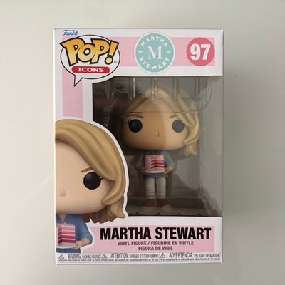 Funko Pop Vinyl Figure Martha Stewart with Cake 97 w protector