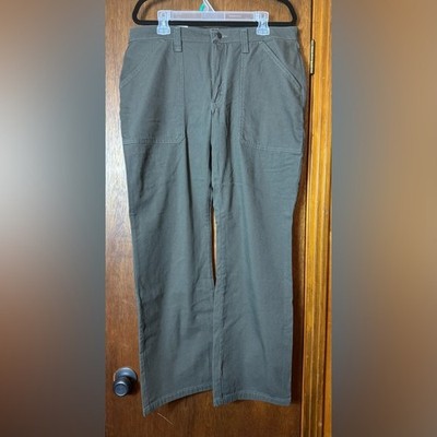NWT - Wrangler Rigg's Workwear Women's Boot Cut Pants - Dark Gray - 18x32