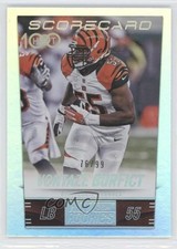2014 Panini Hot Rookies Scorecard 76/99 Vontaze Burfict #272 z6b