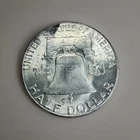 1949 S Franklin Silver Half Dollar - NICE BU Condition / NICE Bell Lines -