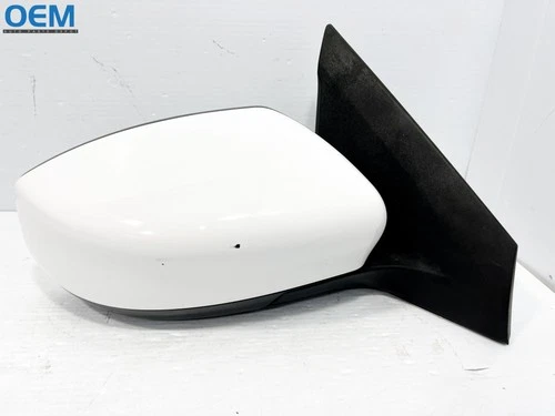 2013-2015 NISSAN SENTRA RIGHT PASSENGER SIDE VIEW DOOR MIRROR W/O HEAT WHITE OEM