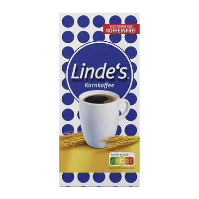 Nestlé LINDE'S KORNKAFFEE, Koffeinfrei, Mit Gerstenmalz, Mild-Würziger Geschmack