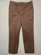 Vintage Big Ben by Wrangler 36x30 Made in USA Work Jeans Brown Twill Western