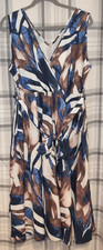 Shien - All Over Print - Belted Maxi Dress - Womens - XL BNWOT