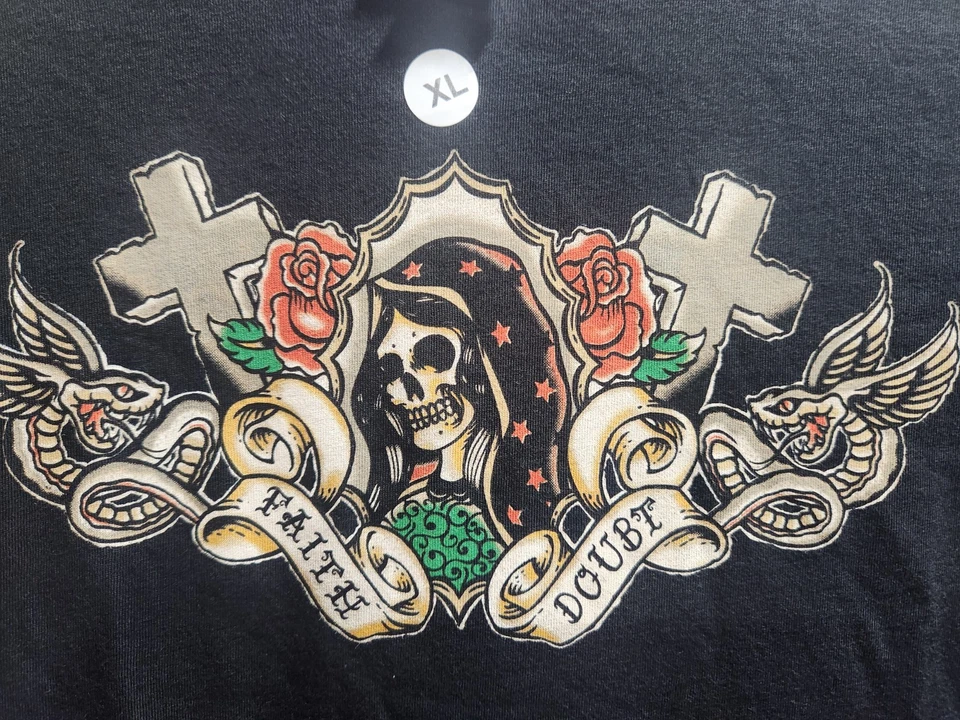 Camiseta Lucky 13 Faith/Doubt para mujer Foto 4 de 4