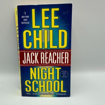 Lee Child Night School Jack Reacher Novel 2017 Mass Market Paperback
