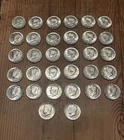 Kennedy Half Dollars 40% Silver Halves Mix Dates Mints Lot of 32