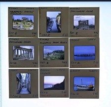 1960s VTG (32) Greece Athens Corfu 35mm Slides Travel Photography Historical 