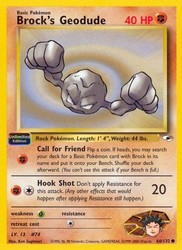 Brock's Geodude 66/132 Gym Heroes
