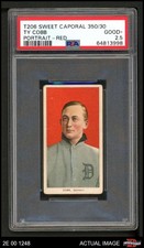 1909 T206 Ty Cobb Red Tigers HOF VARIATION PSA 2.5 - GD+