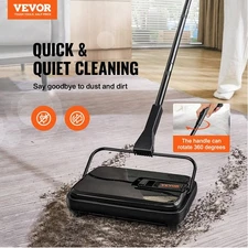 New Carpet Sweeper, 7.87 in Sweeping Paths, Floor Sweeper Manual Non Electric,