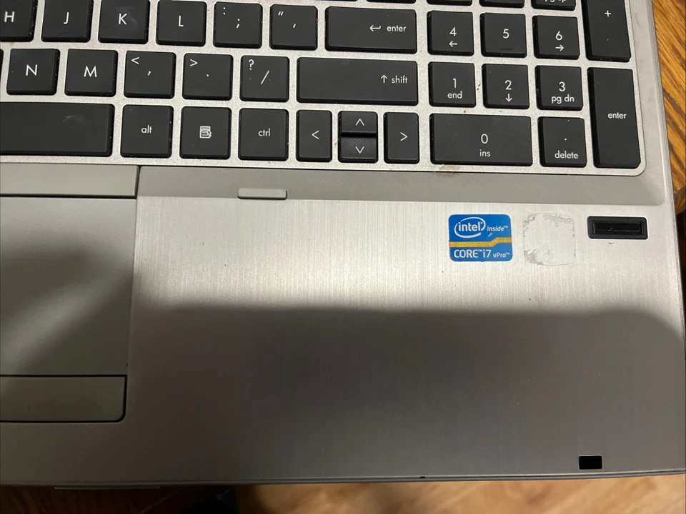HP EliteBook 8560p Intel I7, 8gb Ram, Win 10 Pro, Read Description - Image 3 of 4