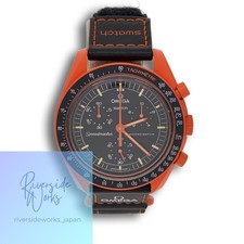 Omega OMEGA Moonswatch Speedmaster Quartz Watch Analog BLK BLK S033O100