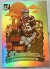 2025 Panini Donruss Patrick Mahomes II Downtown! SSP Case hit!