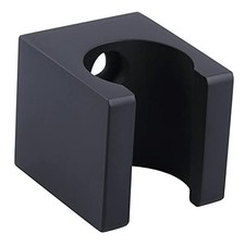 Shower Wand Holder, Brass Shower Head Hanger, Sprayer Nozzle Matte Black