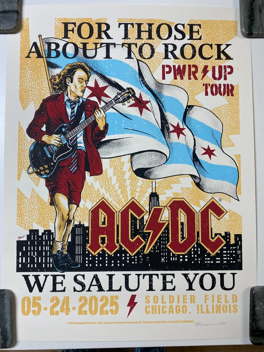 Original AC/DC Concert Memorabilia for sale | eBay