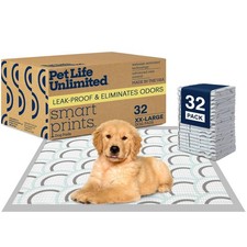 Pet Life Unlimited Smart Prints XXL Puppy Pads for Dogs, Potty Training Pee P...