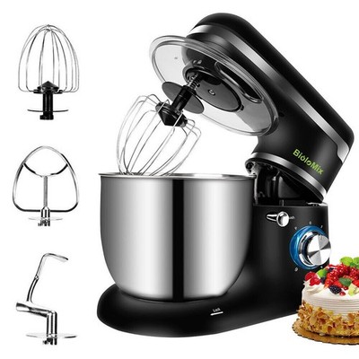 Kitchen Electric Food Stand Mixer 6 Speed Dough Mixer Hook Whisk Beater1500W 5L