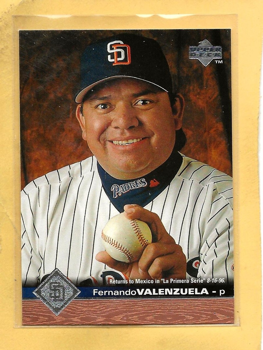 FERNANDO VALENZUELA 1997 Upper Deck- #166 Padres Comb