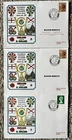 England v Northern Ireland 13th November 1985 Dawn First Day Cover Set Of 3