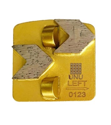 Diamond PCD tool to remove concrete epoxy, coatings Husqvarna redi-lock Left