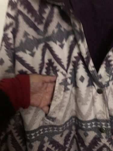 3X ~ Reversible Coat Jacket Southwest Woman’s plus - Picture 2 of 6