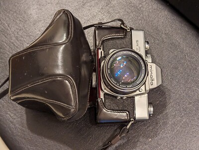 Minolta SRT-101 35mm SLR Film Camera with 58mm F1.4 MC