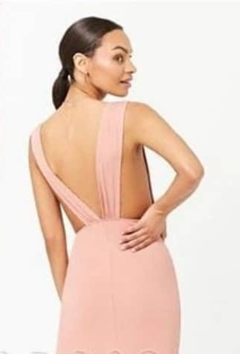 Forever 21 Plunging Ribbed Knit Maxi Dress OLIVE or MAUVE Size XL | eBay