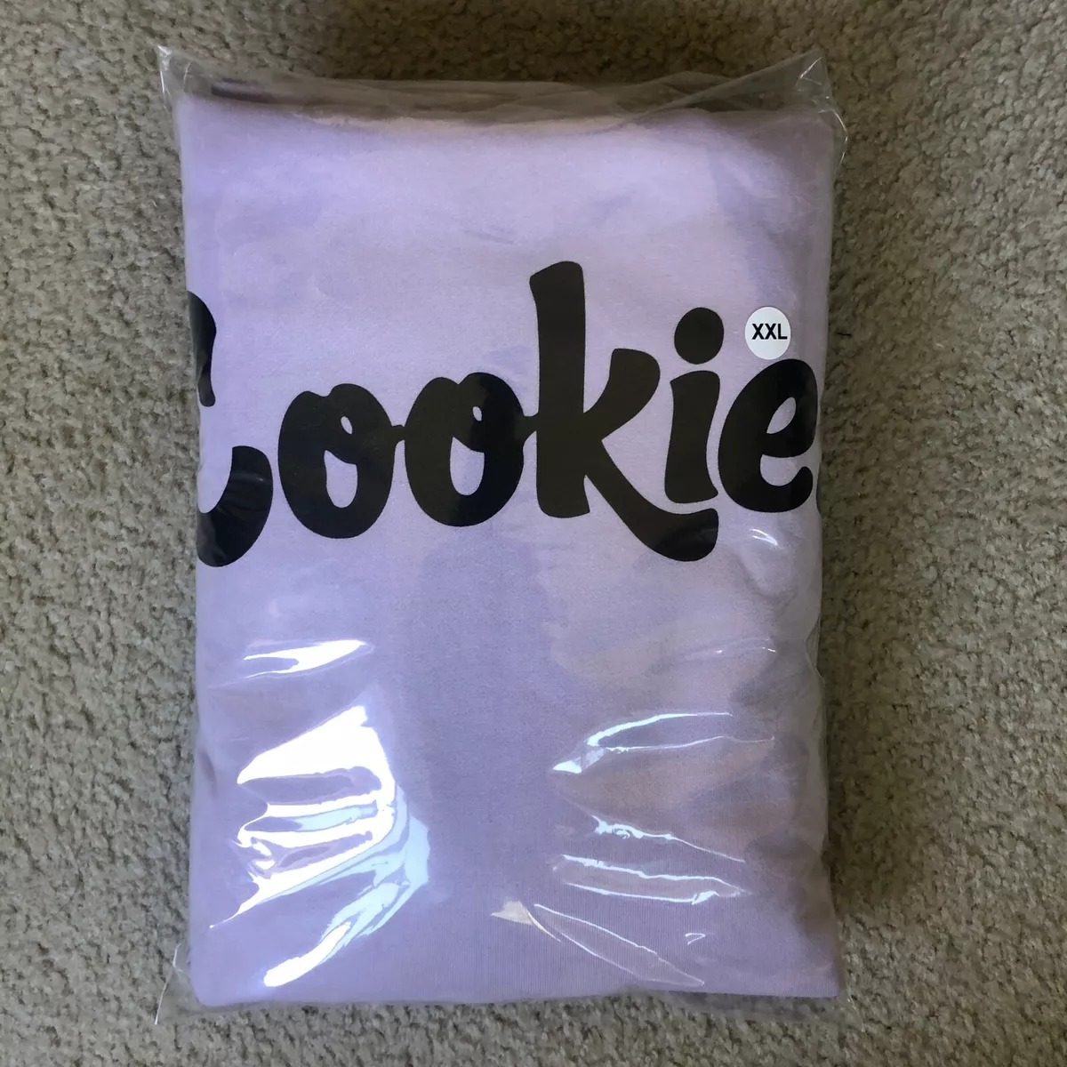 NWT Authentic Berner Cookies Clothing CKS Original Logo S Lavender