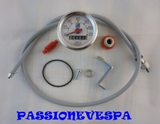 KIT CONTACHILOMETRI PER VESPA 50 L N R 120 KM/H LOGO QUADRATO COLORATO