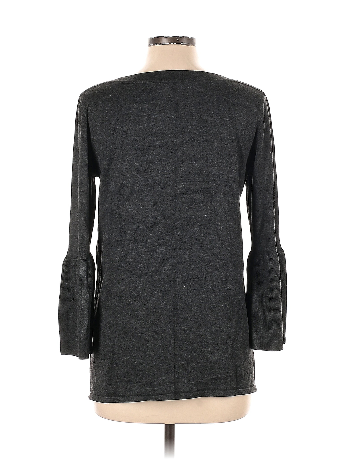 Cable & Gauge Women Gray Pullover Sweater L eBay