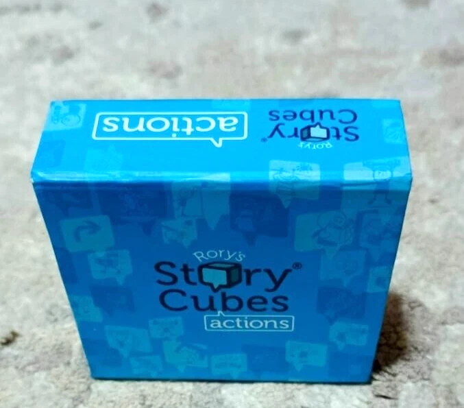 Rory's Story Cubes  ACTIONS Edition  Creative Imagination Story Telling Dice Gam - Image 3 of 4