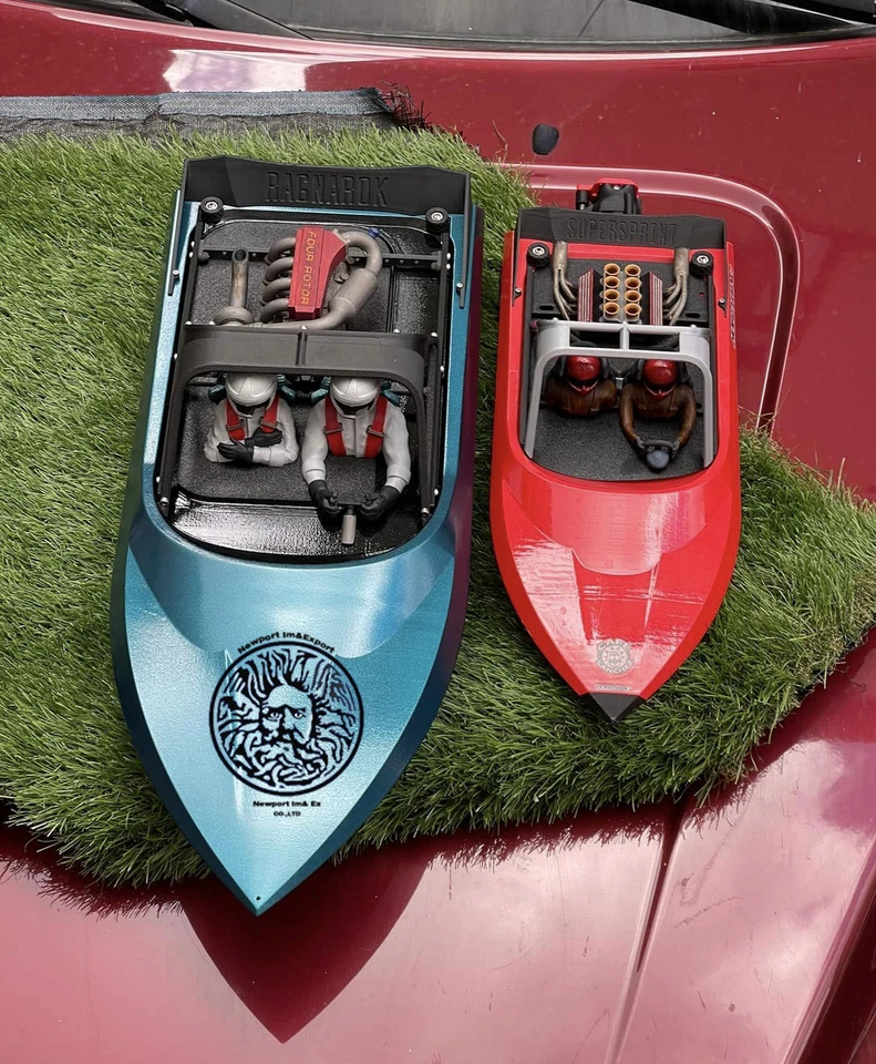 Ragnarok Brushless RC Jet Boat 550mm 21.6" Kit M-JET-35 Pump Model Ship Kit - Image 2 of 4