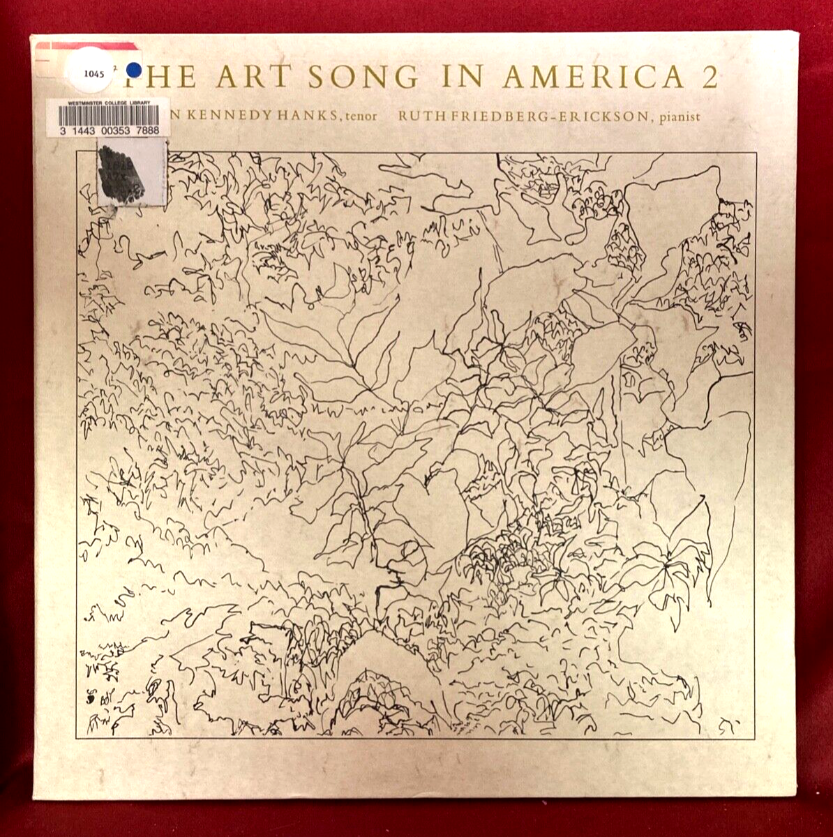 3-LP Set: THE ART SONG IN AMERICA I & II Each Volume in Gatefold