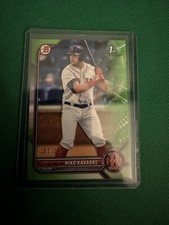 2022 Bowman Niko Kavadas 1st Prospect Lime Green Border Parallel /299 RC #BP-68